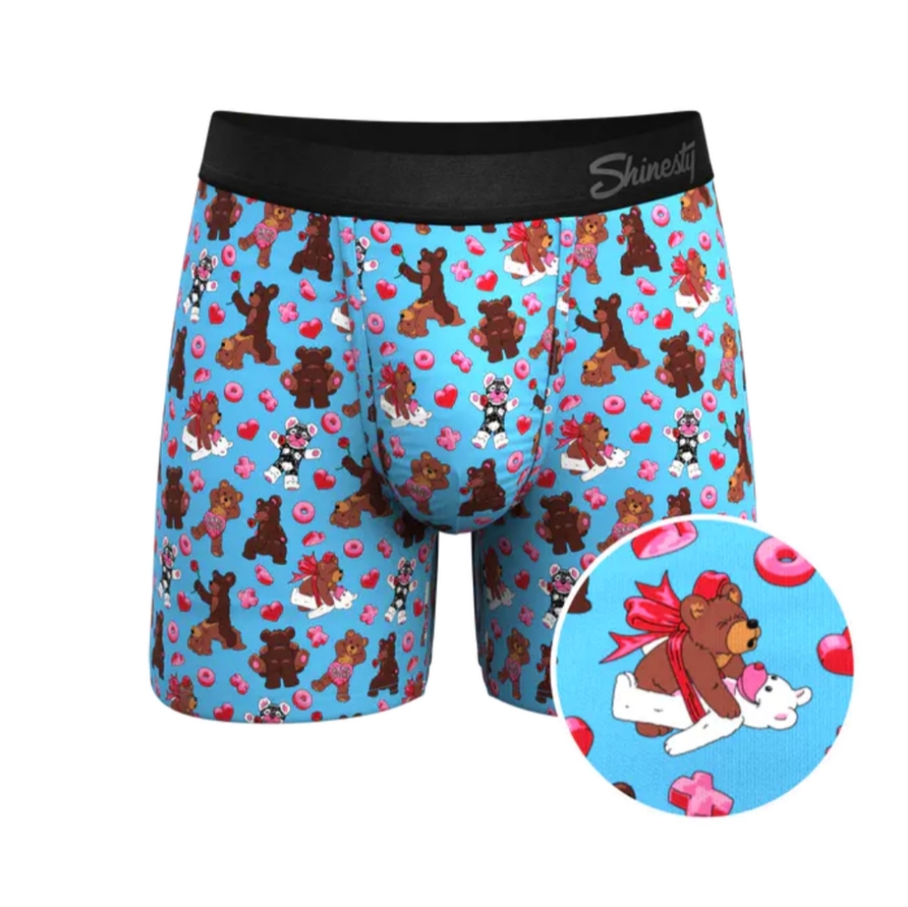 NWT Shinesty The Stuffed Animal Pouch Boxer Briefs S